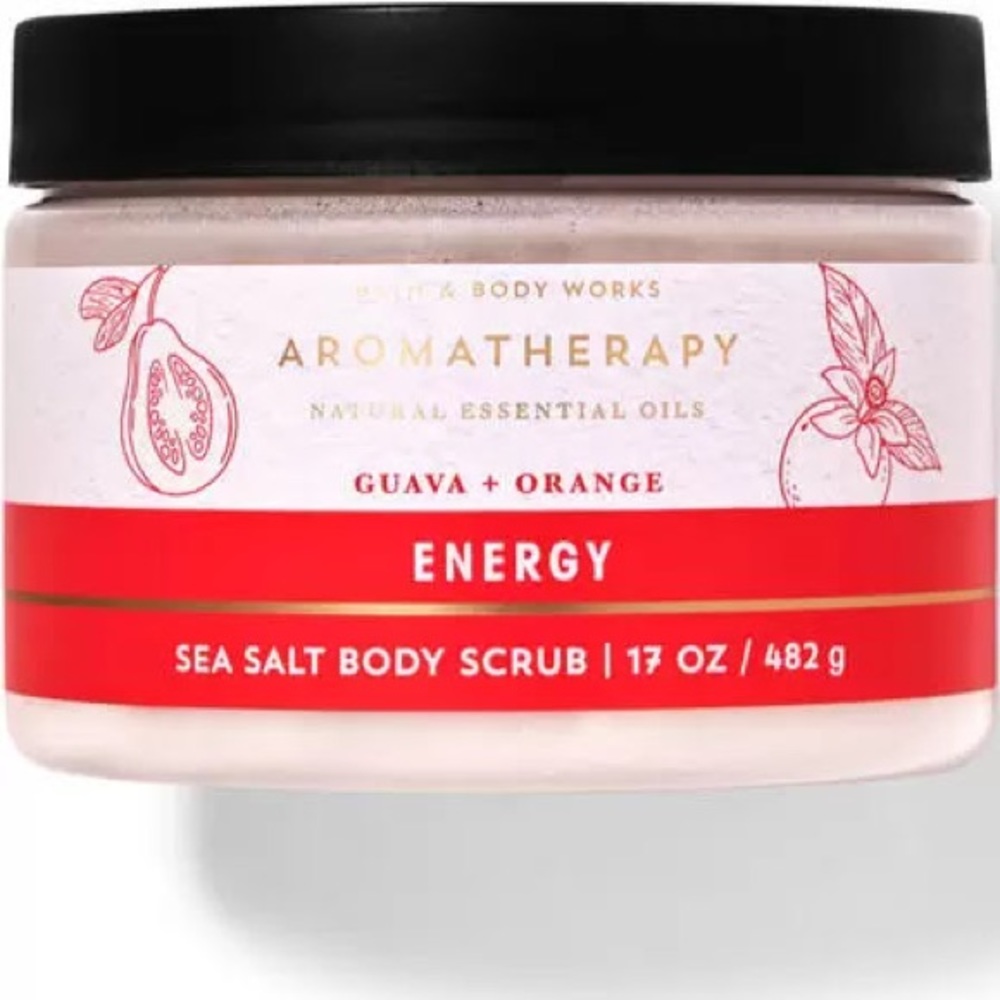 Bath & Body Works / Aromatherapy - Energy Guava & Orange Sea Salt Body Scrub 🍊